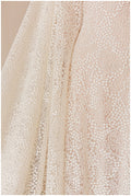 Dot-Lace/ Brautspitzenmaterial/ Offwhite-Brautspitze/ Dot-Design-Hochzeitsspitze/ Couture-Spitze // L18-195