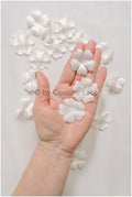 14g. 3D lace flowers/ 3D flowers sew on/ 3D flowers lace applique/ wedding dress lace applique// A24-443