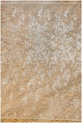 Floral Bridal Lace/ Bridal Lace Fabric with Sequins/ Off-White Bridal Lace/ Embroidered Wedding Lace/ Couture Lace/ L17-021B