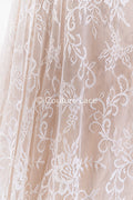 3 Meter Französische Blumen Spitze/ Französische Eyelash Brautspitze // L25-830