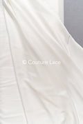 Stretch satin fabric for stretchable wedding dresses and skirts // R-128
