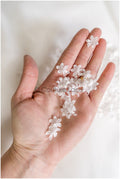 2g 3D flower lace applique/ small applique/ 3D flower applique/ patch// A24-420