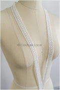 Brautspitze Borte Weiß/ Spitzenborte off-white / Braut Borte/ Spitzenborte für Brautkleid// T24-155Brautspitze Borte Weiß/ Spitzenborte off-white / Braut Borte/ Spitzenborte für Brautkleid// T24-155