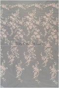 Farbiger Blumen Spitzenstoff/ romantische Pastell Spitze/ Abendkleid Spitze/ Blumen Spitzenstoff/ bestickte Farbe Hochzeitsstoff// L19-258