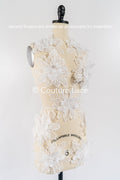 TEMPLATE - Elegant bridal lace applique/ unique wedding dress embellishments for your big day