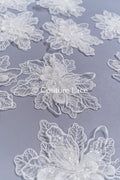 TEMPLATE - Elegant bridal lace applique/ unique wedding dress embellishments for your big day