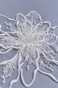 TEMPLATE - Elegant bridal lace applique/ unique wedding dress embellishments for your big day