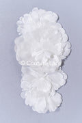 3D Blumen zum Aufnähen/ einzigartige 3D-Blumen für Brautkleid-Verzierungen/ 3D-Blumen zum Aufnähen// A24-457