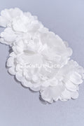 3D Blumen zum Aufnähen/ einzigartige 3D-Blumen für Brautkleid-Verzierungen/ 3D-Blumen zum Aufnähen// A24-457