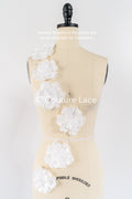 TEMPLATE - Elegant bridal lace applique/ unique wedding dress embellishments for your big day