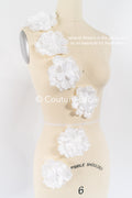 TEMPLATE - Elegant bridal lace applique/ unique wedding dress embellishments for your big day