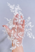 TEMPLATE - Elegant bridal lace applique/ unique wedding dress embellishments for your big day