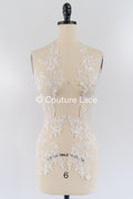 TEMPLATE - Elegant bridal lace applique/ unique wedding dress embellishments for your big day