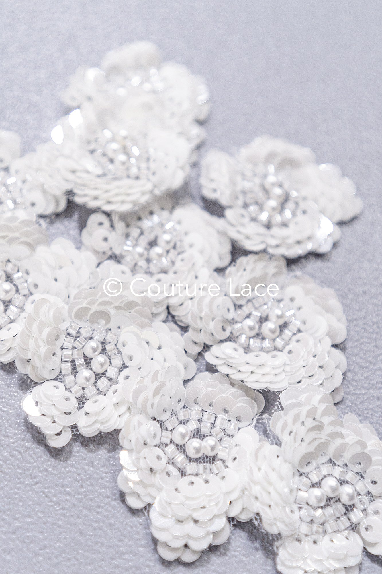 20pcs. Fleurs en dentelle à coudre/ Applique en dentelle fleur 3D/ Applique en dentelle pour robe de mariée/ Dentelle de mariée// A26-494