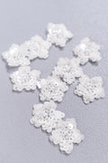 20pcs Lace Flowers for Sewing/ 3D Floral Lace Appliqué/ Wedding Dress Lace Appliqué/ Bridal Lace // A26-495