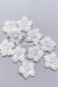 20pcs Lace Flowers for Sewing/ 3D Floral Lace Appliqué/ Wedding Dress Lace Appliqué/ Bridal Lace // A26-495