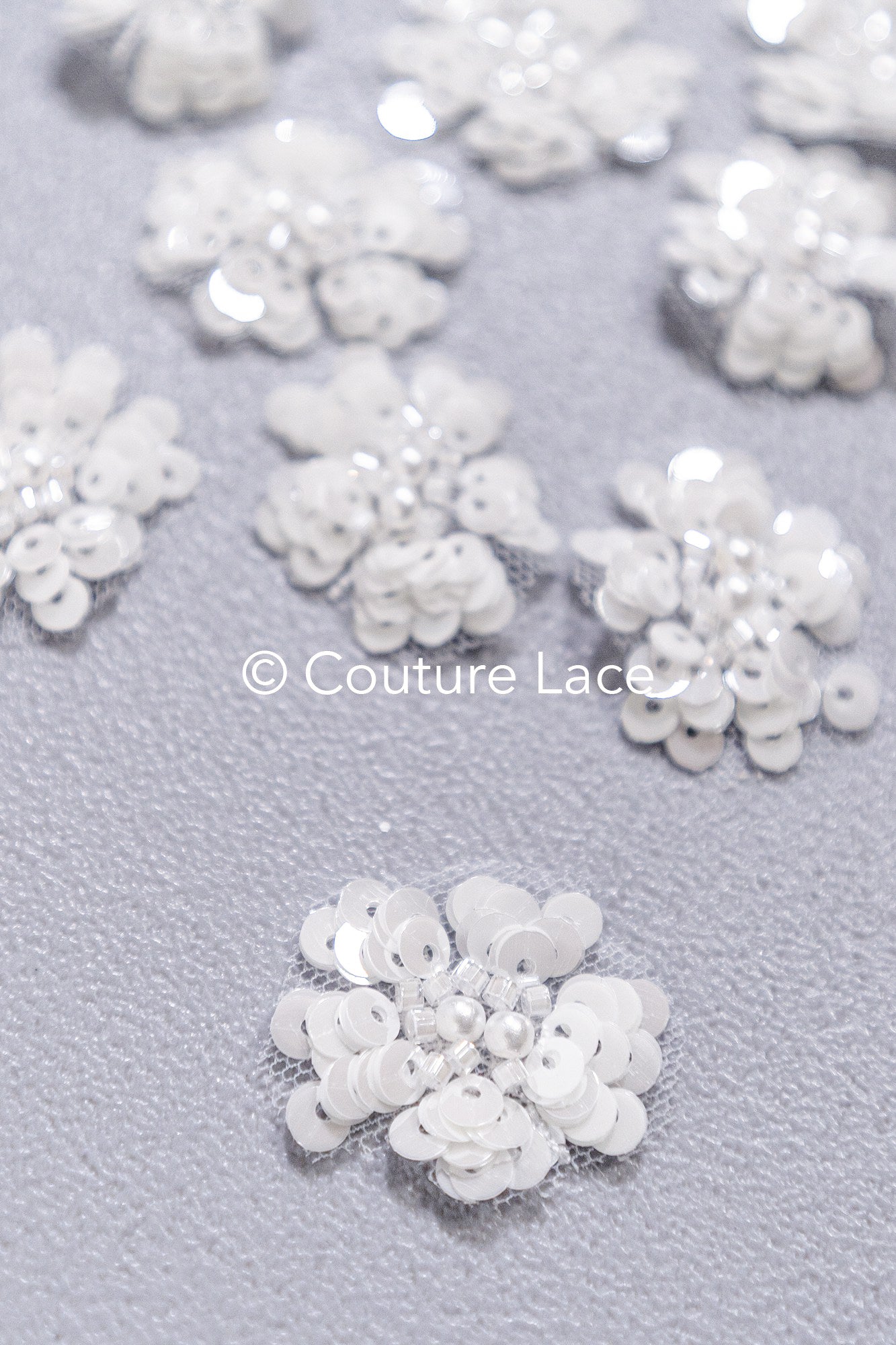 20Stk. 3D Blumen Spitzenapplikation/ Hochzeitskleid Spitzenapplikation/ Aufnähblumen/ A26-496