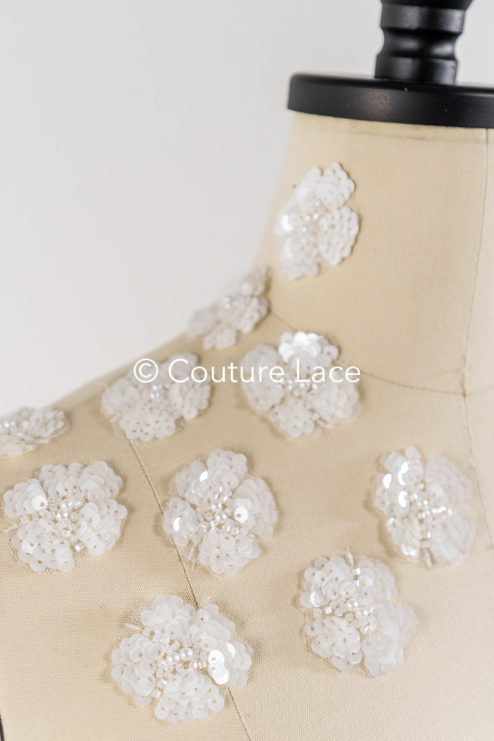 20pcs. Fleurs en dentelle à coudre/ Applique en dentelle fleur 3D/ Applique en dentelle pour robe de mariée/ Dentelle de mariée// A26-497