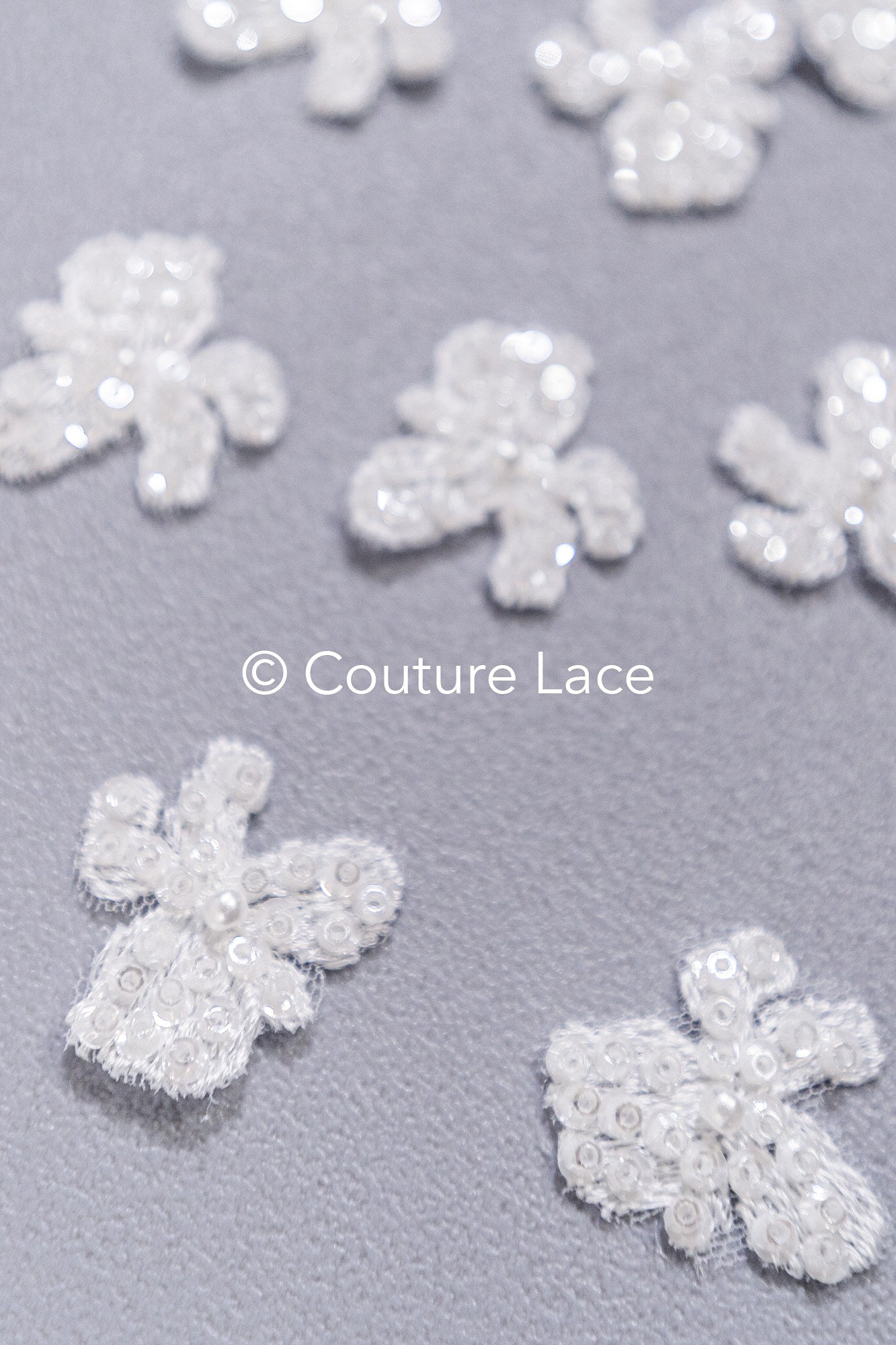20pcs Lace Flowers for Sewing/ 3D Floral Lace Appliqué/ Wedding Dress Lace Appliqué/ Bridal Lace // A26-500