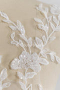Hochwertige Brautkleid Applikationen/ Florale Motive für Brautmode // A25-514