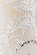 High-quality wedding dress appliqués/ floral motifs for bridal wear // A25-514