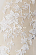 Hochwertige Brautkleid Applikationen/ Florale Motive für Brautmode // A25-514