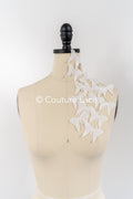 20Stk. 3D Schmetterlinge Spitzenapplikation/ Hochzeitskleid Spitzenapplikation/ Bestickte Schmetterlinge// A26-179B