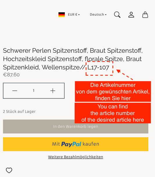 SAMPLE SWATCH - bitte die Beschreibung lesen!!!!