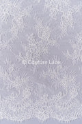 3 meters of French Chantilly lace / French bridal lace / L26-872