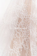 3 meters of French Chantilly lace / French bridal lace / L26-872