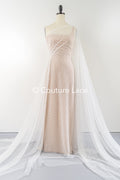 Perlen Spitzenstoff Off-White/ Braut Spitzenstoff mit Perlen & Pailletten/ Hochzeitskleid Spitzenstoff/ Pailletten Spitze/ Perlen Brautspitze// L17-100