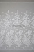Florale Brautspitze/ Brautspitzenmaterial/ cremefarbene Brautspitze/ florale Hochzeitsspitze/ Couture-Spitze // L23-583