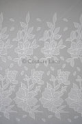 Florale Brautspitze/ Brautspitzenmaterial/ cremefarbene Brautspitze/ florale Hochzeitsspitze/ Couture-Spitze // L23-583