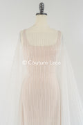 Perlen-Spitzenstoff/ Couture-Spitzenstoff/ Braut-Spitzenstoff/ Perlen-Spitzenstoff// L24-673