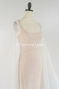 Perlen-Spitzenstoff/ Couture-Spitzenstoff/ Braut-Spitzenstoff/ Perlen-Spitzenstoff// L24-673
