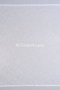 Floral bridal lace/ bridal lace fabric/ off-white bridal lace/ embroidered wedding lace/ couture lace/ L24-675