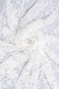 3D Blumen-Spitzenstoff/ Französischer Braut-Spitzenstoff/ Romantischer Blumen-Spitzenstoff mit 3D Blumen/ Hochzeitsspitzenstoff// L24-684