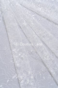 French floral lace/ bridal raschel lace/ French veil lace/ Chanitilly lace for the bride// L24-687