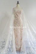 Perlen-Spitzenstoff/ Couture-Spitzenstoff/ Braut-Spitzenstoff/ Perlen-Spitzenstoff// L24-695