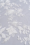 Perlen-Spitzenstoff/ Couture-Spitzenstoff/ Braut-Spitzenstoff/ Perlen-Spitzenstoff// L24-698