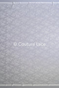 Chantilly-Spitzenstoff für Brautkleid/ Off-White Weiches französisches Hochzeits-Spitzenmaterial/ Braut-Spitzenstoff // L24-711