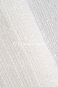 Glitzernde Pailletten Spitze mit Streife-Muster für Brautkleider & Hochzeitsmode // L25-716