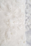 Exquisite Florale Spitze für Brautkleider, Jäckchen und Hochzeitsaccessoires // L25-717