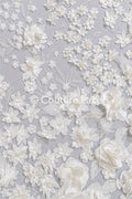 Luxury Floral Lace for Wedding Dresses, 3D Floral Lace for Bridal Wear // L25-732