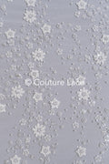 Beaded bridal lace/ Beaded embroidery for wedding dresses/ Bridal fabrics // L25-750