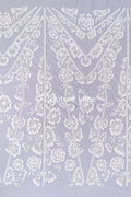 Boho bridal lace with floral pattern/ Boho lace for wedding dress // L25-756