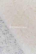 Luxurious floral lace with floral patterns, finest bridal lace for luxurious wedding dresses // L25-794