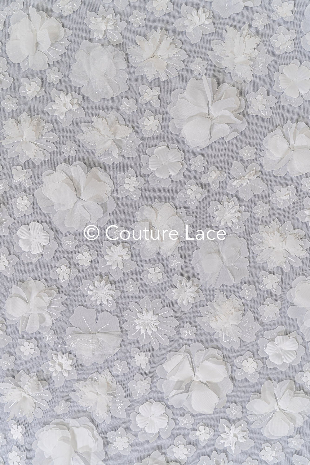 Exquisite Florale Spitze für Brautkleider, Jäckchen und Hochzeitsaccessoires // L25-814