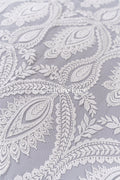 High-quality boho bridal lace with floral patterns/ Finest bridal lace in boho style// L25-829