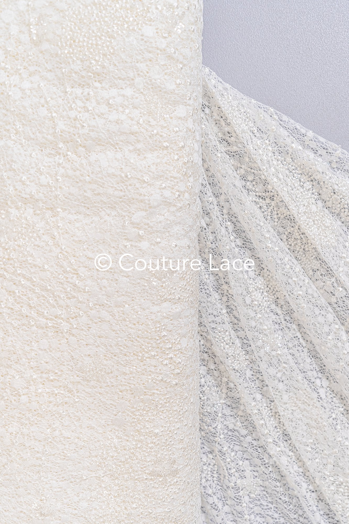 Braut Spitzenstoff mit Blumenmuster, perlenbestickte Spitze für Brautkleider mit floralem Muster// L25-857